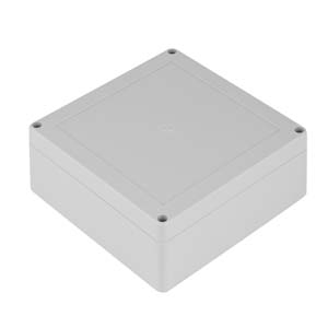 Plastová krabička ZP120.120.60JH TM PC, sivá