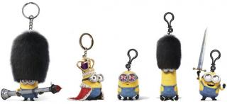 ADC Figurka Mimoňové (Minions) s přívěskem 3D na klíče Britská kolekce 5 druhů