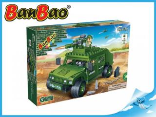 BanBao Vozidlo Humvee 203ks + 2 figurky ToBees
