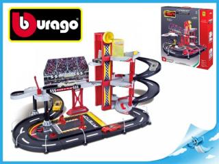 Bburago Auto &amp; Play Ferrari závodní autodráha