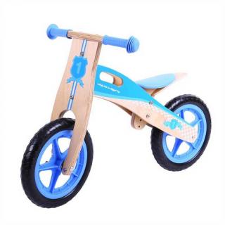 Bigjigs Toys dřevěné odrážedlo Modré kolo