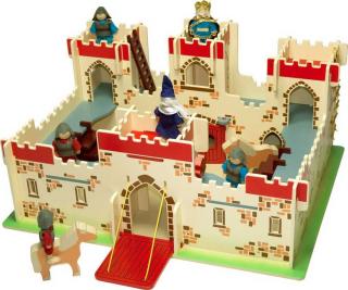 Bigjigs Toys Dřevěný hrad krále Artuše