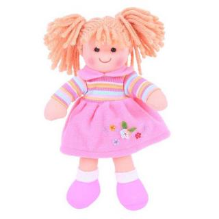 Bigjigs Toys látková panenka Jenny 25 cm