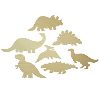 Bigjigs Toys obkreslovací vzory - Obrázky dinosaurů