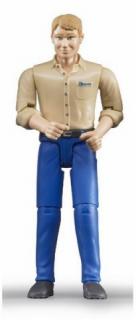 Bruder - Figurka muž - modré kalhoty