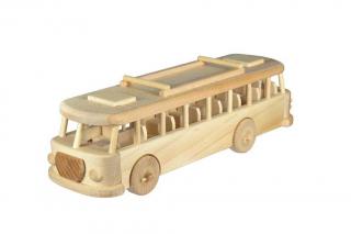Ceeda Cavity - přírodní dřevěný retro trolejbus