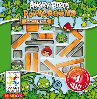 Dětské hlavolamové smart hry - Angry Birds: Staveniště