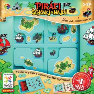 Dětské hlavolamové smart hry - Piráti schovej a najdi