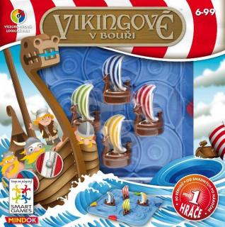 Dětské hlavolamové smart hry - Vikingové v bouři