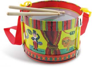 Dětské hudební nástroje - Buben s paličkami