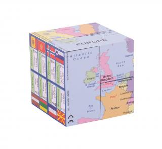 Didaktická kniha v kostce - Mapa Evropy
