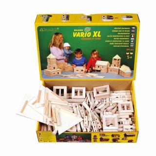 Dřevěná stavebnice Walachia Vario XL 184 dílů