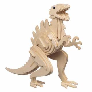 Dřevěné 3D puzzle dřevěná skládačka dinosauři Godzilla J017