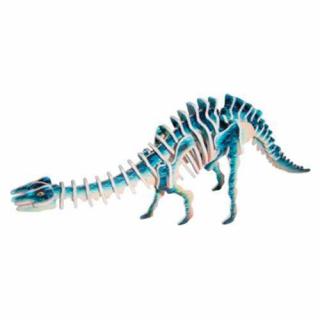 Dřevěné 3D puzzle skládačka dinosauři -  Apatosaurus JC005