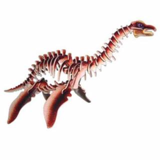 Dřevěné 3D puzzle skládačka dinosauři -  Plesiosaurus JC010