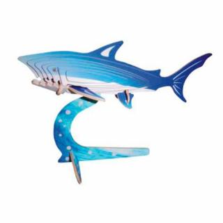 Dřevěné 3D puzzle skládačka zvířata - Malý žralok EC001A