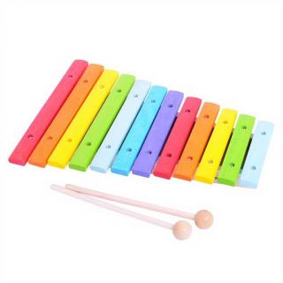 Dřevěné hračky - Dětské hudební nástroje - Dřevěný xylofón