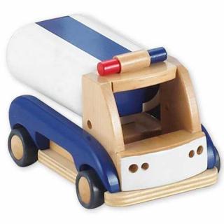 Dřevěné hračky - Dřevěné auto - Cisterna