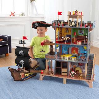 Dřevěné hračky - KidKraft Hrací set Piráti