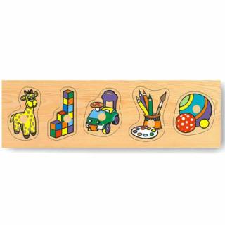 Dřevěné hračky - Vkládací puzzle - Vkládačka - Hračky doma