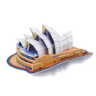Dřevěné skládačky 3D puzzle - Sydney Opera