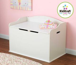 KidKraft - Box na hračky Austin - bílý