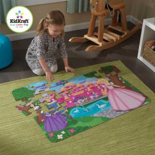 KidKraft velké papírové puzzle Princeznin zámek