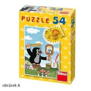 Papírové puzzle 54 dílků Krteček
