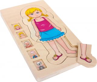 Small Foot Puzzle Anatomia