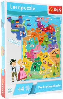 Small Foot Puzzle Mapa Nemecka