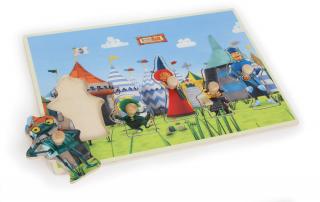 Small Foot Vkladacie puzzle Ritter Rost