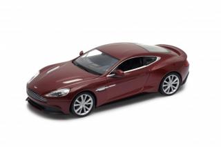 Welly - Aston Martin Vanquish model 1:24 tmavě červené