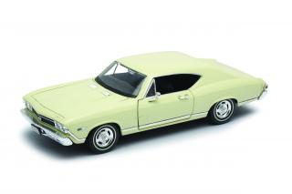 Welly - Chevrolet Chevelle SS 396 (1968) model 1:24 béžový