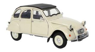 Welly - Citroen 2CV Skala 1:24 bílá