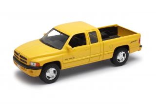 Welly - Dodge Ram Quad Cab 1500 sport model 1:24 žlutý
