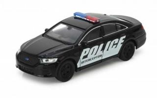 Welly - Ford Policie Interceptor 1:34 černý