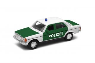 Welly - Mercedes-Benz E-Class 1:34  policie zelené
