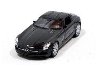 Welly - Mercedes-Benz SLS AMG model 1:34 černý