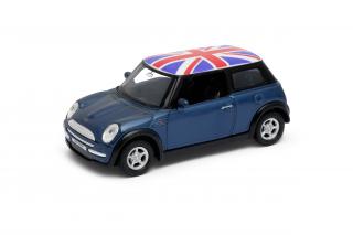 Welly - Mini Cooper (Velká Británie) model 1:34 oranžový