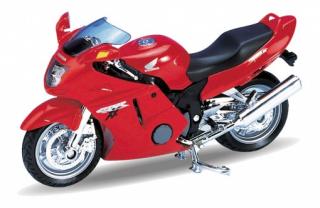 Welly - Motocykl Honda CBR1100XX model 1:18 červená
