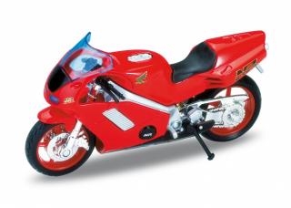 Welly - Motocykl Honda NR model 1:18 červená