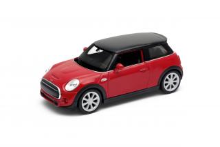 Welly - New Mini Hatch model 1:34 červený
