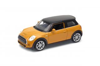 Welly - New Mini Hatch model 1:34 oranžový