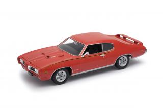 Welly - Pontiac GTO (1969) model 1:24 oranžová