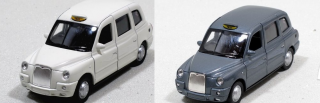 Welly - The London Taxi TX4 model 1:34 šedé