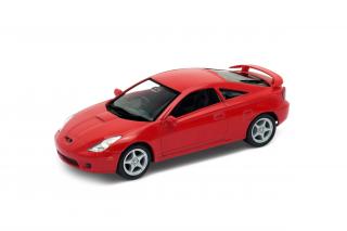 Welly - Toyota Celica (2002) model 1:34 modrá