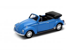Welly - Volkswagen New Beetle Convertible model 1:34 modrý