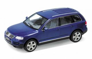 Welly - Volkswagen Touareg 1:24 modrý