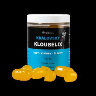 Kráľovsky Kloubelix citrón/limetka, kĺbová výživa 500 g, 60 želé