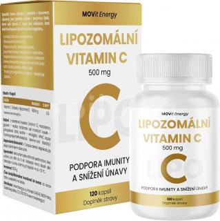 MOVit Lipozomálny vitamín C 500 mg 120 kapsúl